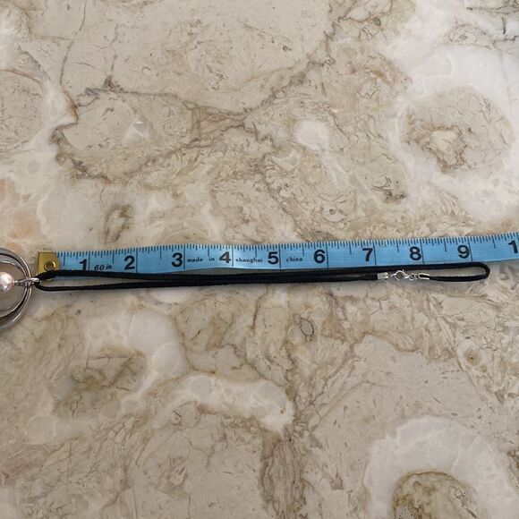 Elle 925 Sterling Silver (41g) & Pink Pearl Necklace - Picture 8 of 10